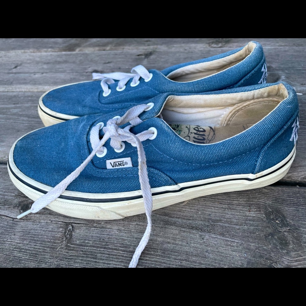VANS classic blue Suicidal Tendencies punk sneaker running shoe skateboard pro